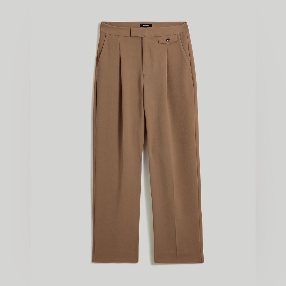 Madewell The Tall Rosedale High-Rise Straight Pant in Crepe - Picture 5 of 11